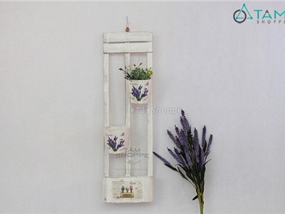 Kệ gỗ áp tường Vintage số 08